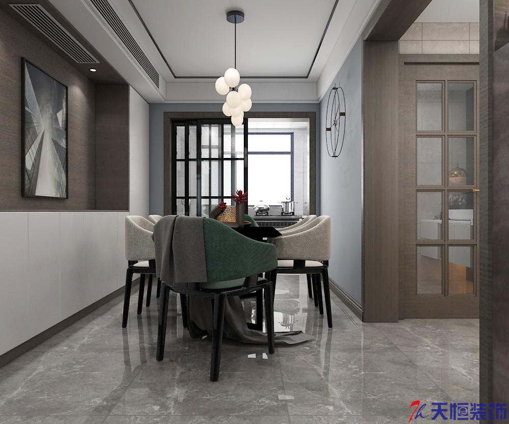 洛陽裝修案例乾坤御苑-現代