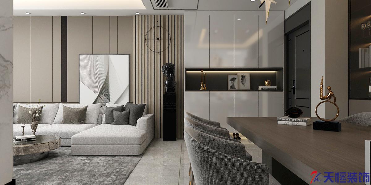 洛陽裝修案例君河灣-現代