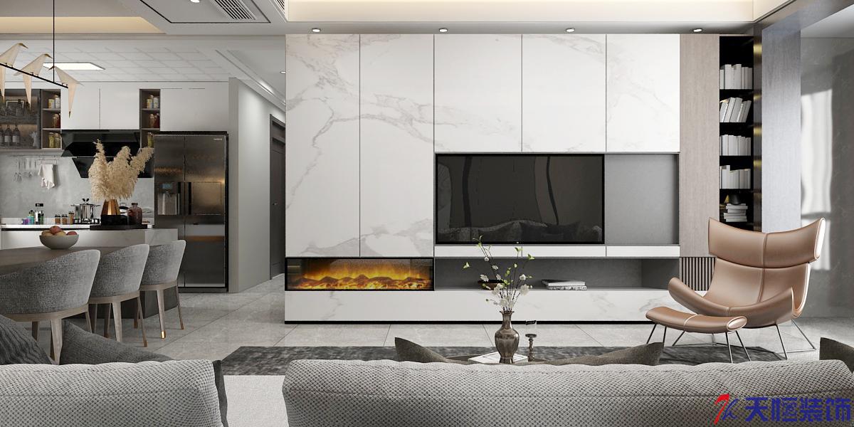 洛陽裝修案例君河灣-現代