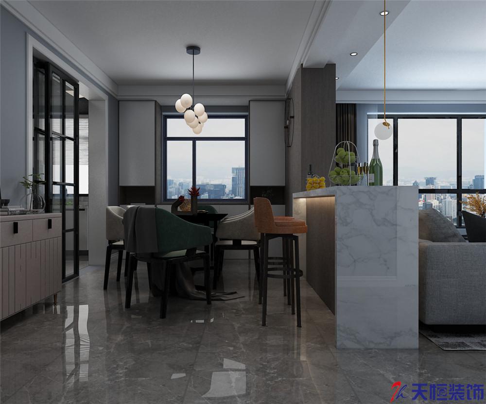 洛陽裝修案例升龍廣場-現代