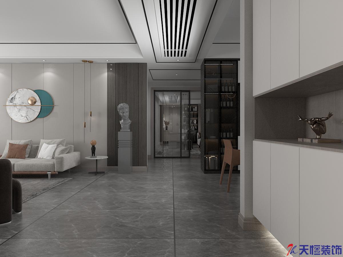 洛陽裝修案例三門峽錦園-現代輕奢